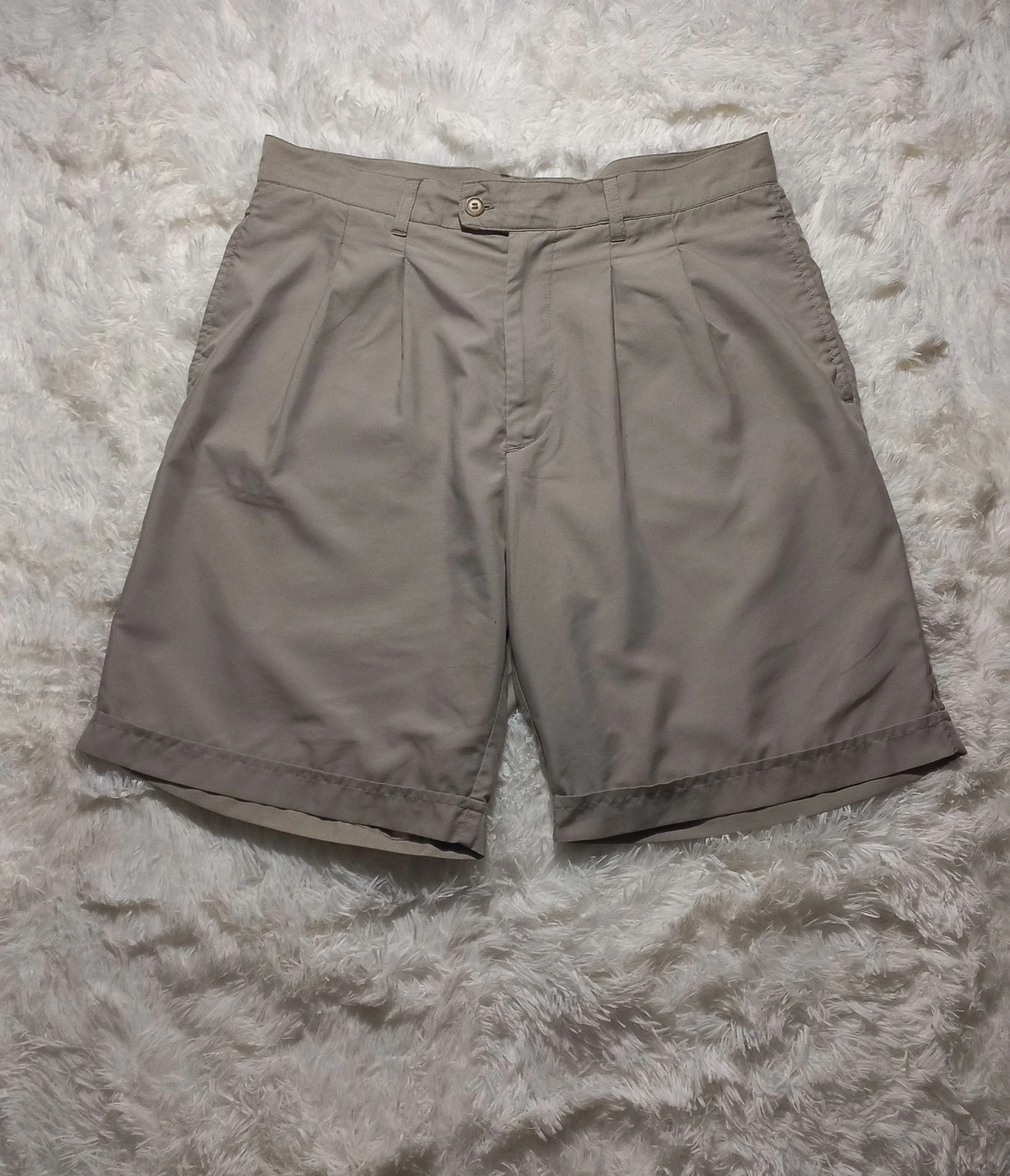 Sergio Tacchini Beige Chino Shorts Size 42 – photo 2